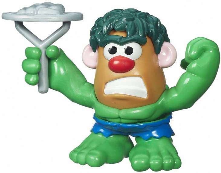 Mr. Potato Head Hulk Mixable Mashable Heroes Mr. Potato Head as Hulk ...