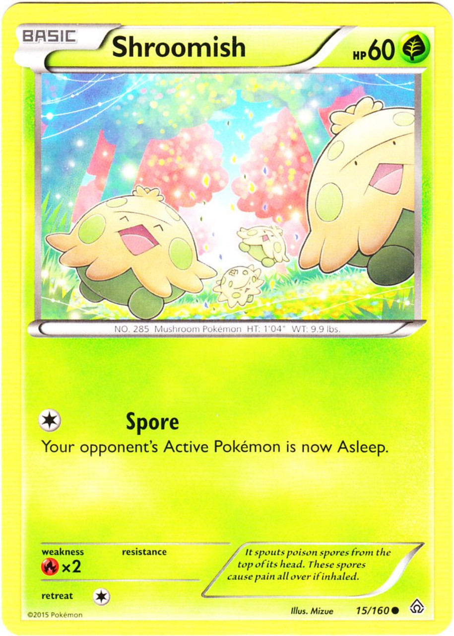 Pokemon X & Y Primal Clash Common Shroomish #15