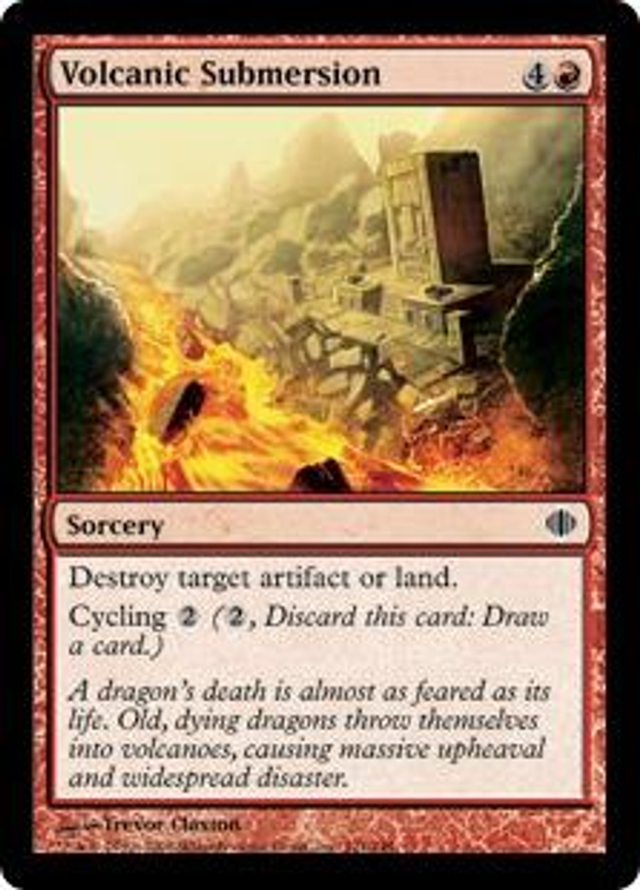 MtG Shards of Alara Common Foil Volcanic Submersion #121