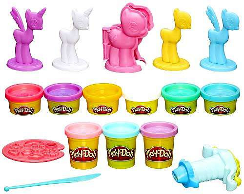 My Little Pony PlayDoh Make N Style Ponies Playset Hasbro Toys ToyWiz