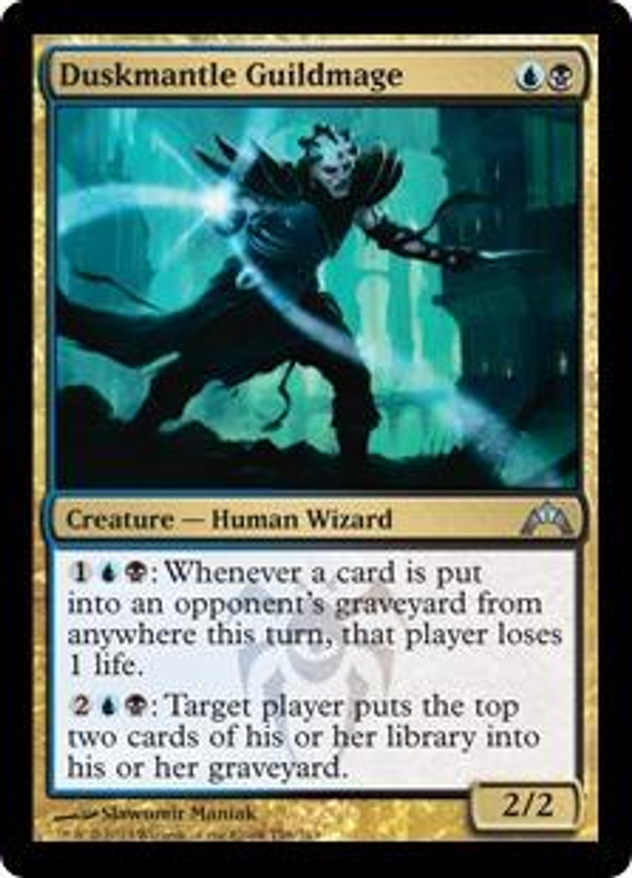 MtG Gatecrash Uncommon Foil Duskmantle Guildmage #158