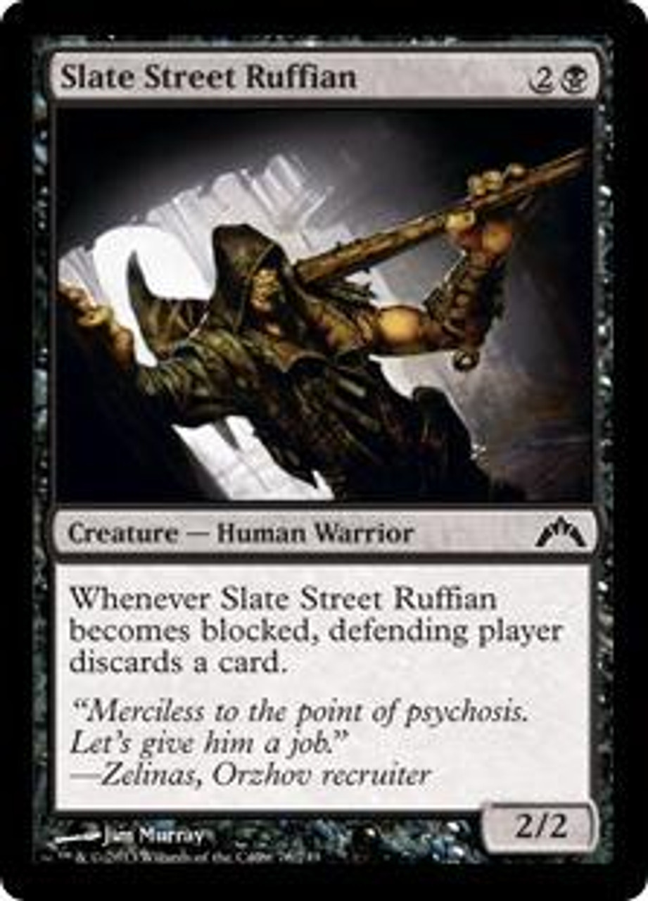 MtG Gatecrash Common Foil Slate Street Ruffian #78
