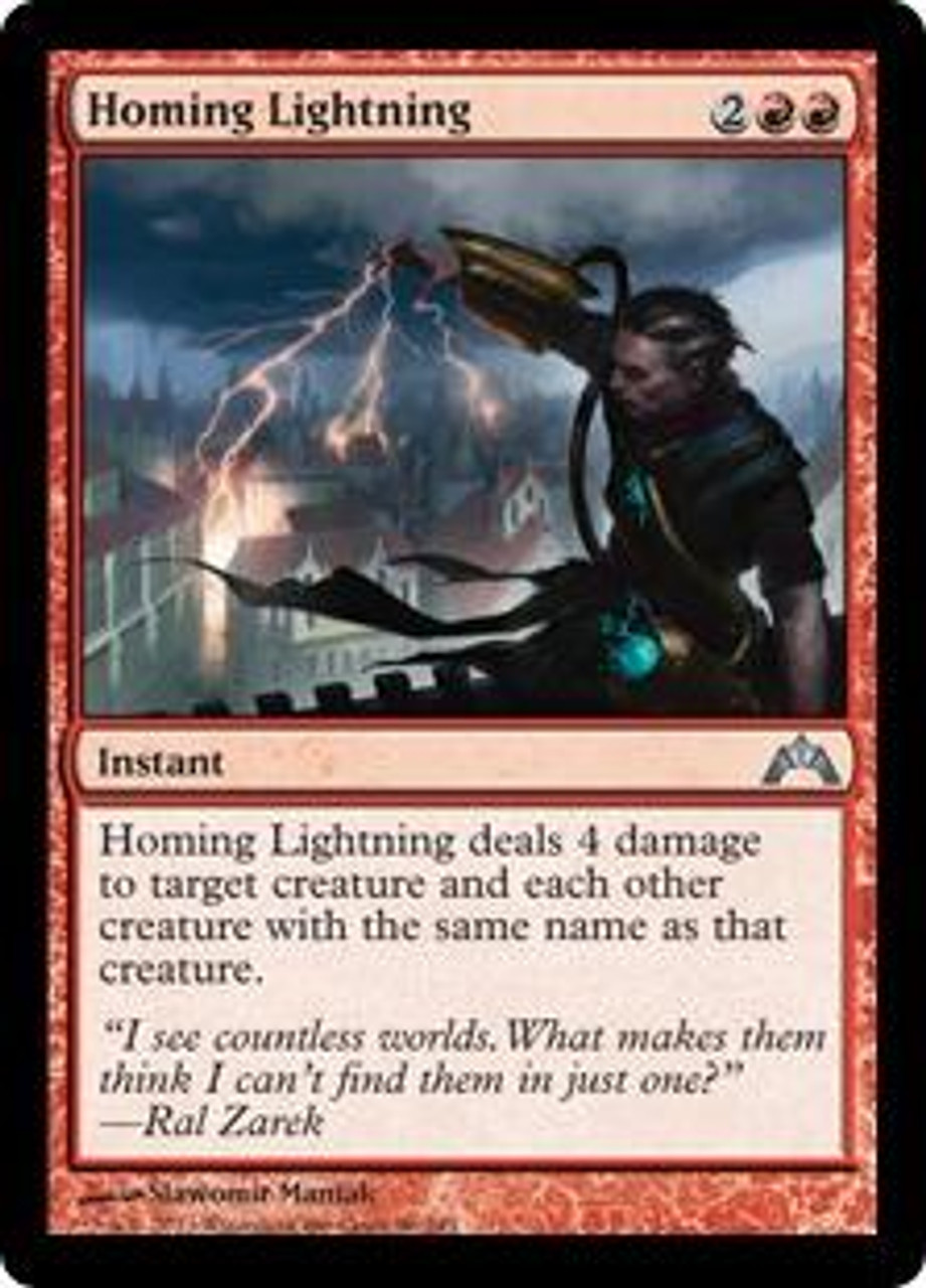 MtG Gatecrash Uncommon Foil Homing Lightning #96