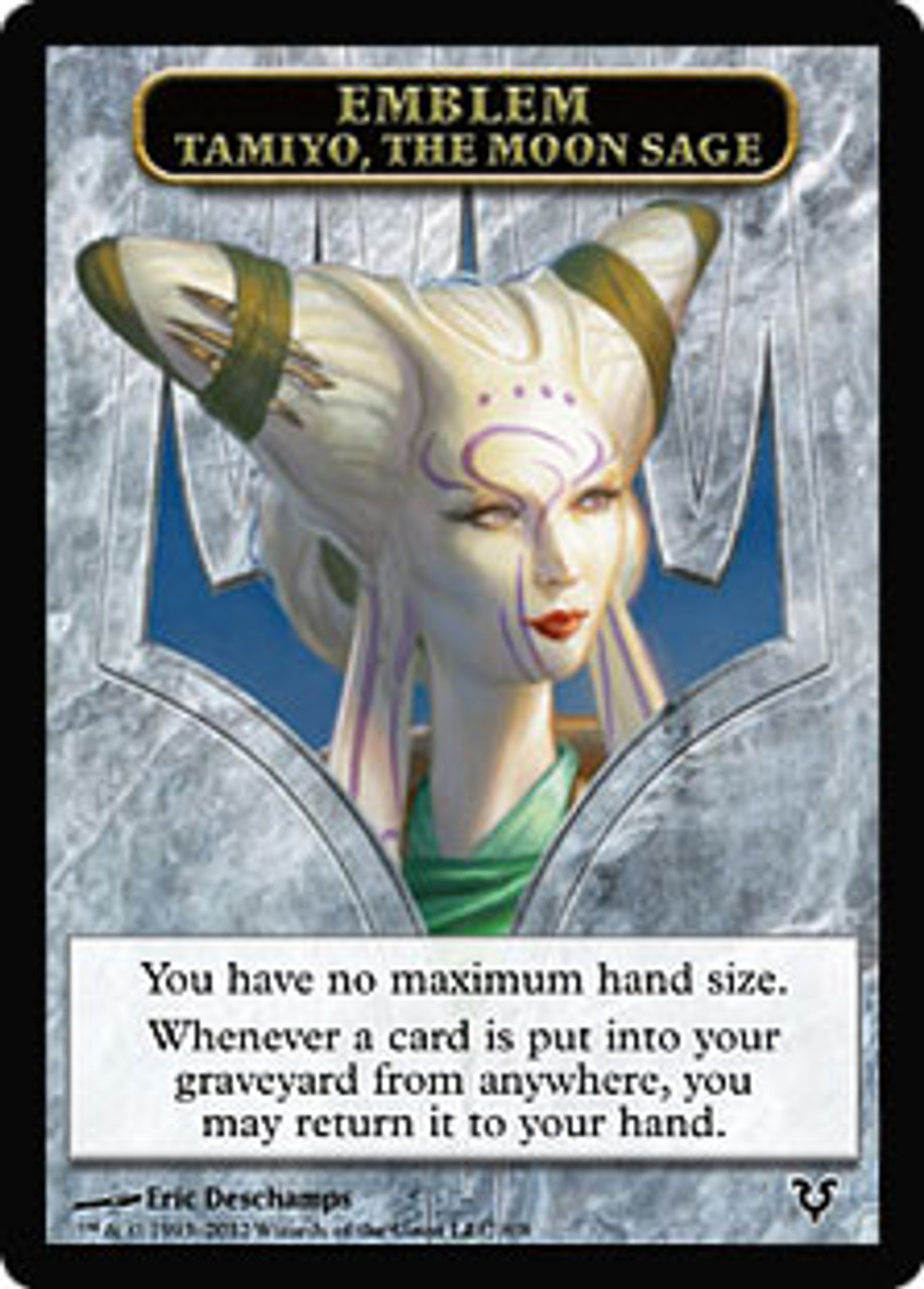 MtG Avacyn Restored Tamiyo, the Moon Sage Emblem