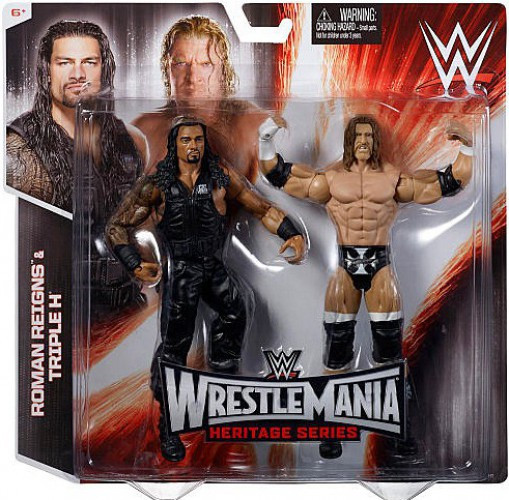 WWE Wrestling Battle Pack WrestleMania Heritage Roman Reigns