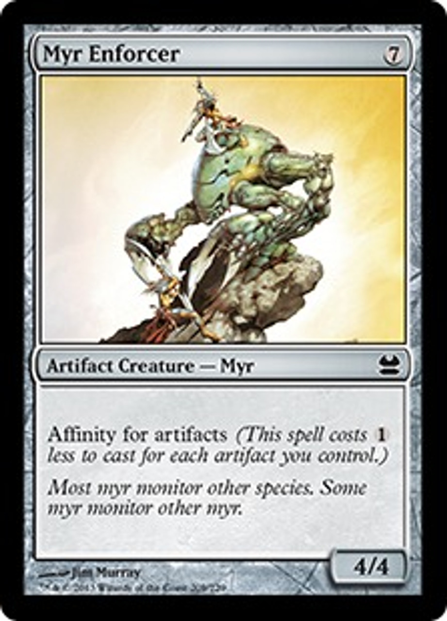 MtG Modern Masters Common Foil Myr Enforcer #209