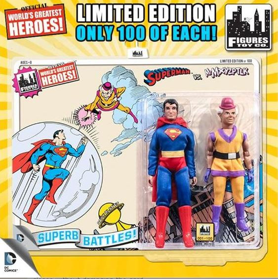 DC Superman Worlds Greatest Super Heroes Retro TwoPack Series 3