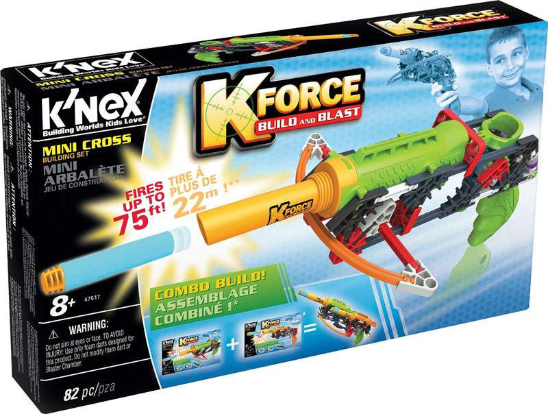 KNEX K-Force Build Blast Mini Cross Set 47517 - ToyWiz