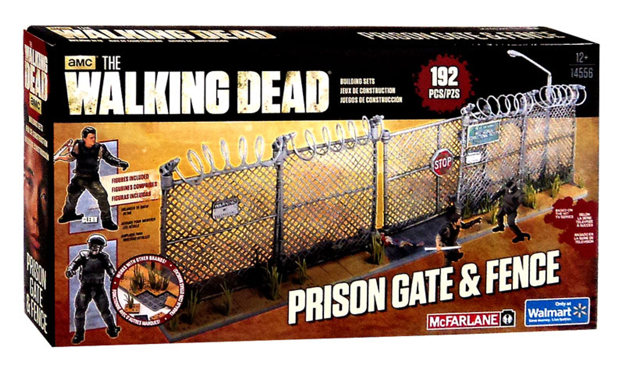 mcfarlane walking dead building sets