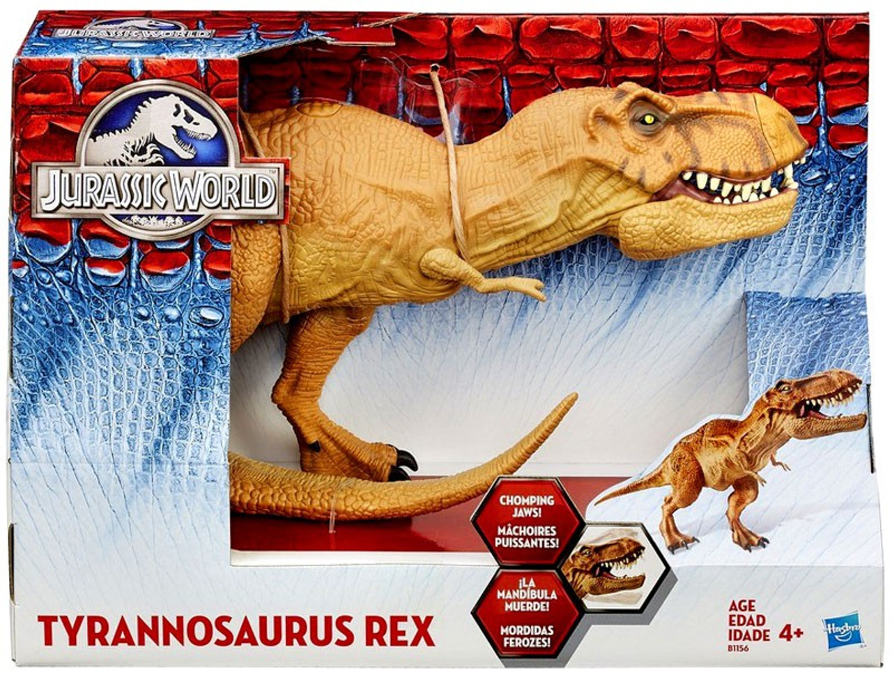 jurassic world t rex toy