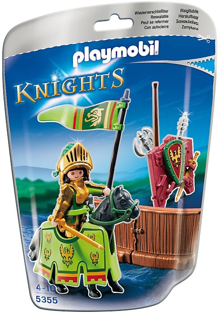 Playmobil Knights Eagle Tournament Knight Set 5355 Toywiz - roblox sword fighting tournament