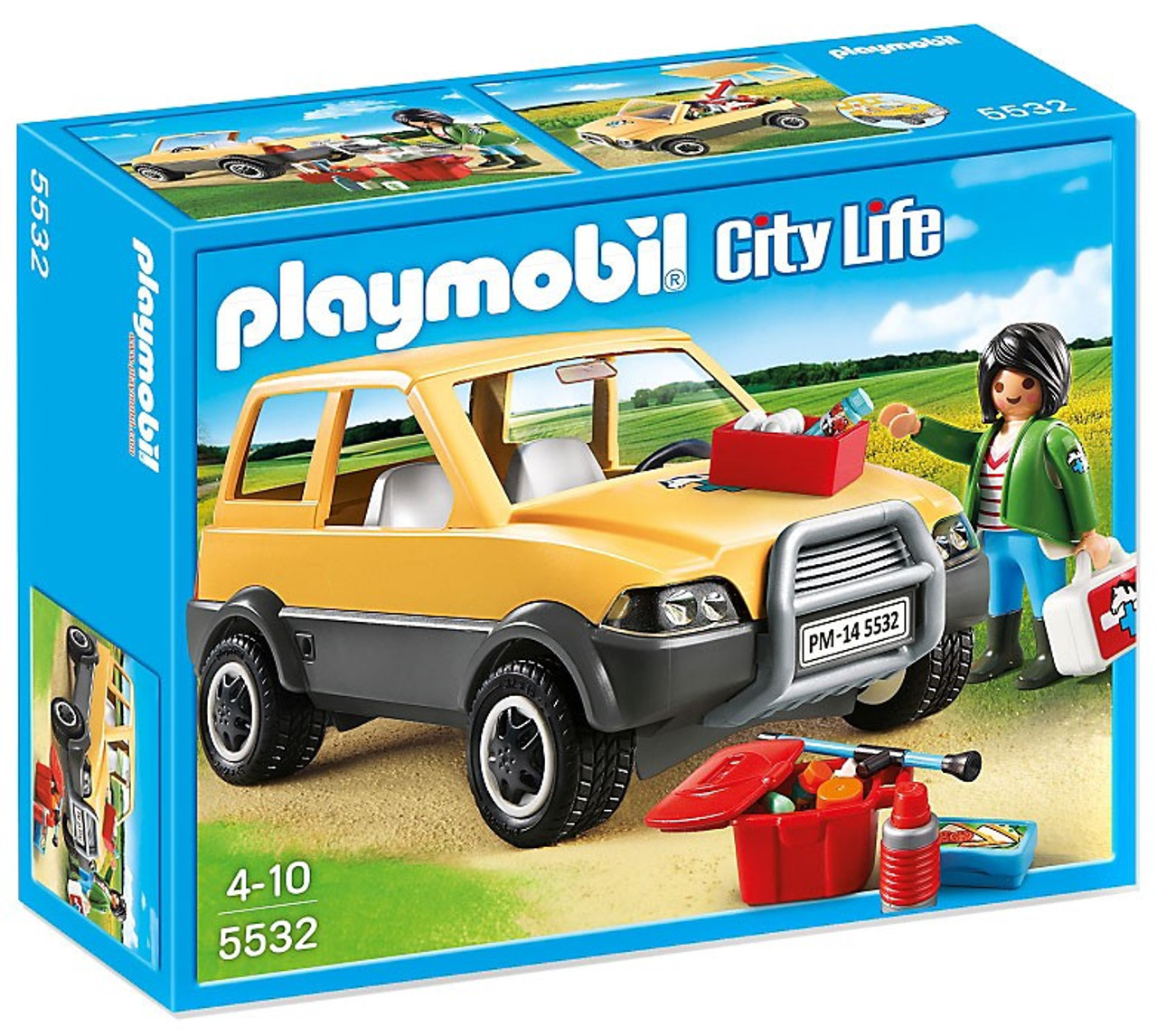playmobil city life car
