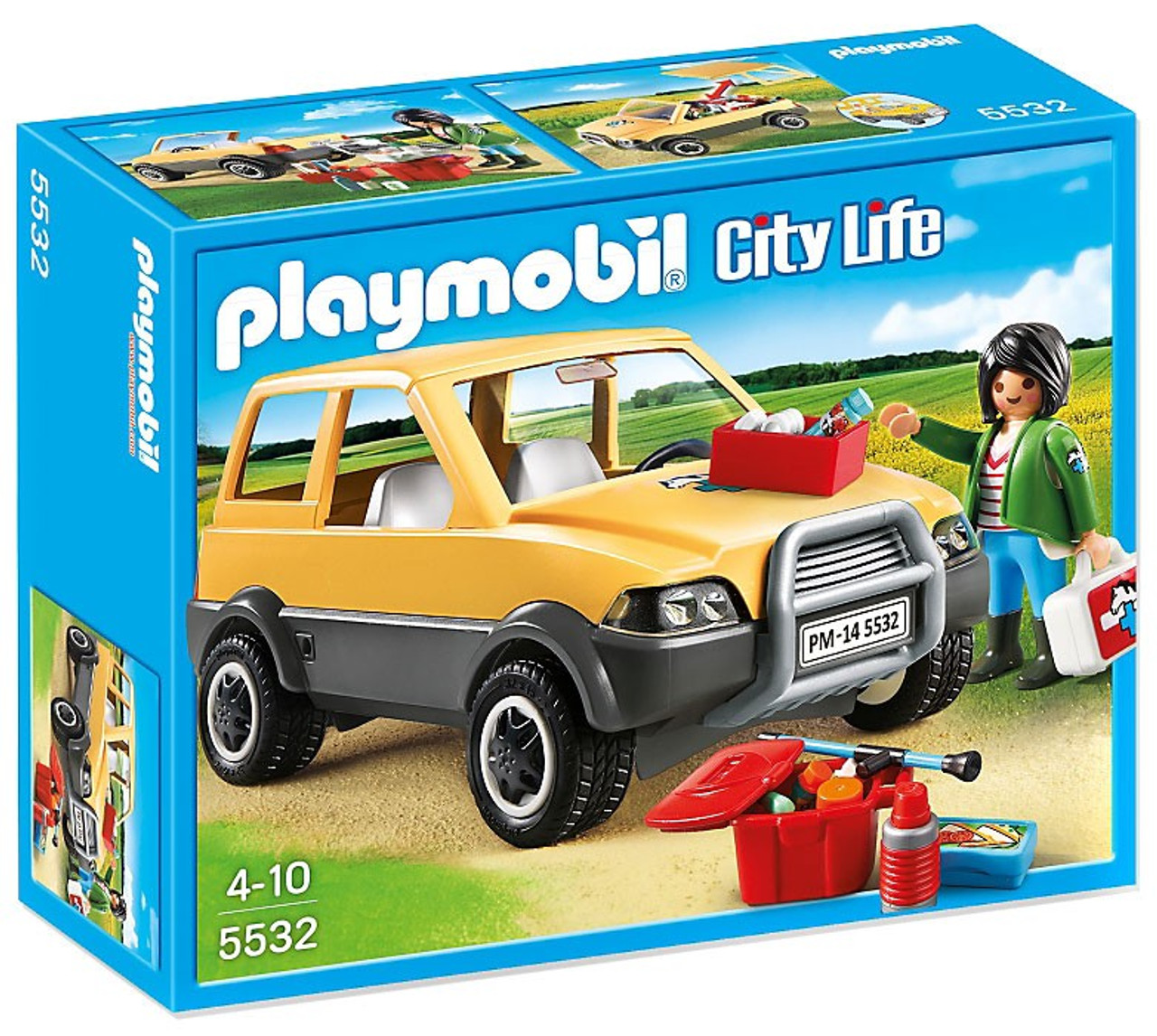 playmobil city car