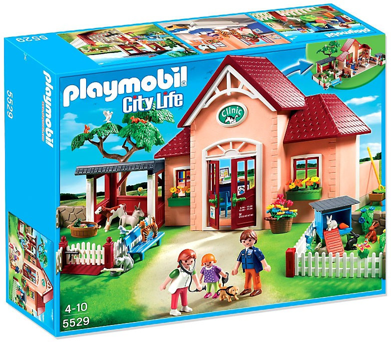 playmobil pet clinic