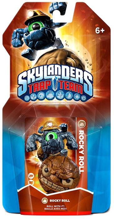 Skylanders Trap Team Rocky Roll Figure Pack Activision ToyWiz