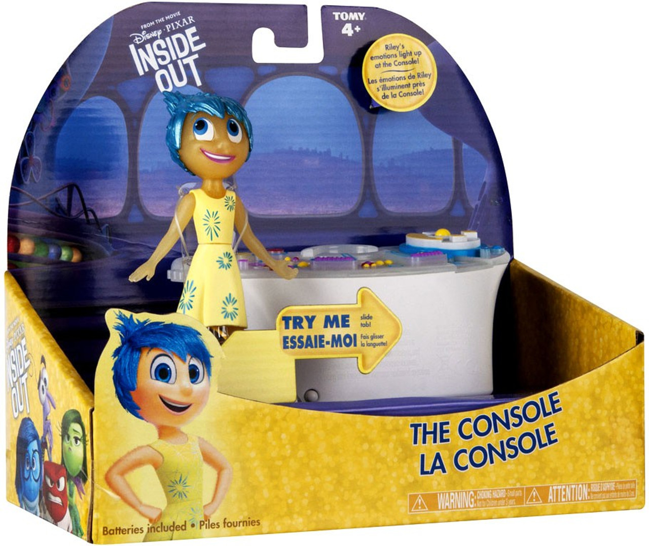 Disney Pixar Inside Out The Console Figure Set Tomy Toywiz