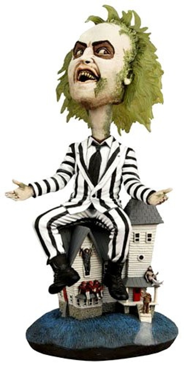 NECA Beetlejuice Head Knockers Beetlejuice Bobble Head ...