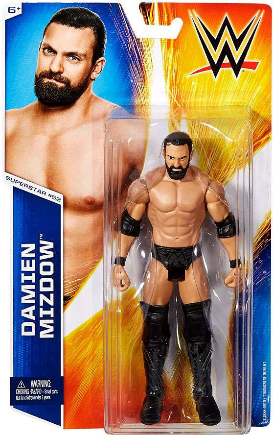 WWE Wrestling Series 53 Damien Mizdow 6 Action Figure 52 Mattel