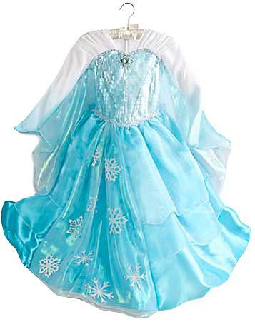 elsa costume size 3