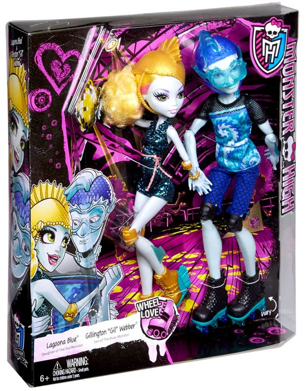 monster high lagoona and gil