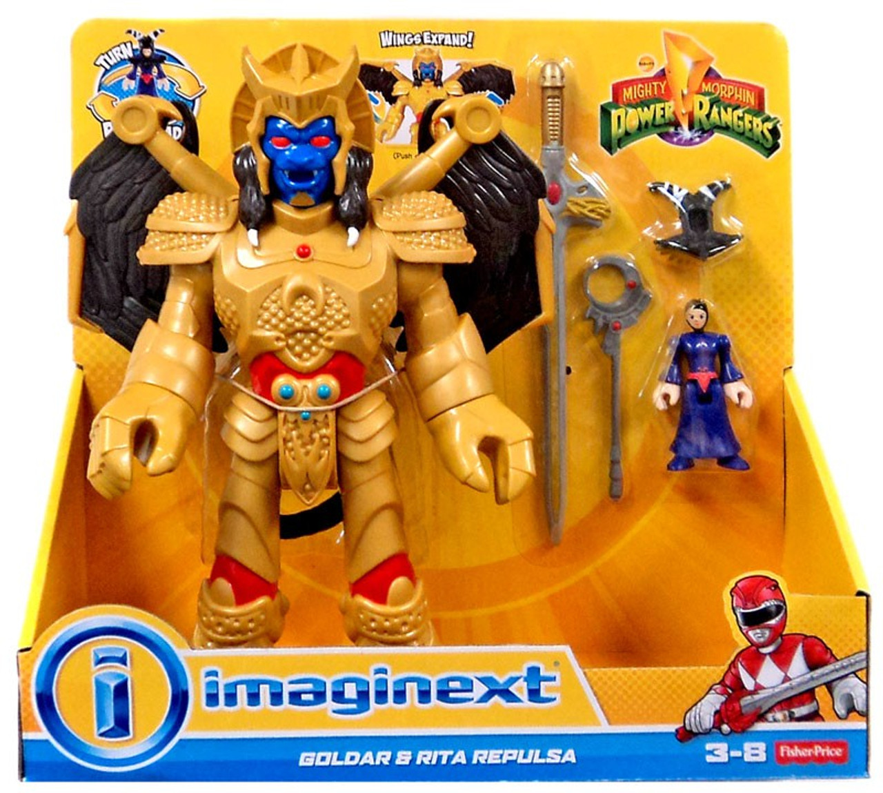 Fisher Price Power Rangers Imaginext Mighty Morphin Goldar
