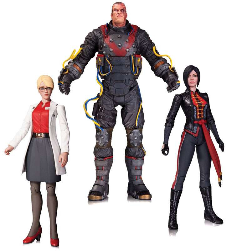 Batman Arkham Origins Dr. Harleen Quinzell, Electrocutioner Lady