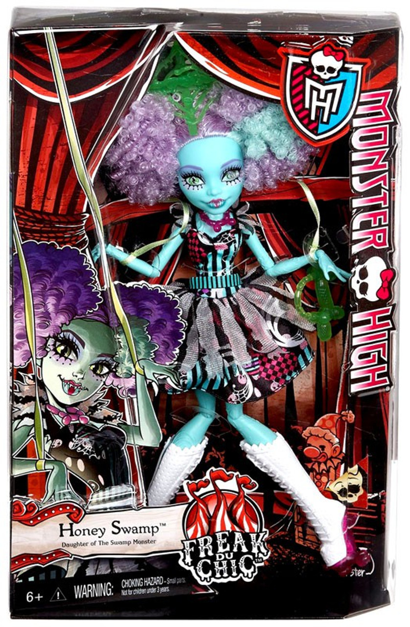 monster high honey swamp doll