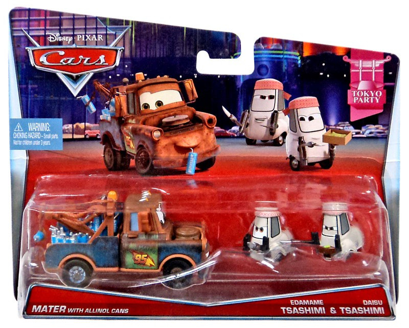 Disney Pixar Cars Tokyo Party Mater with Edamame Tsashimi Daisu