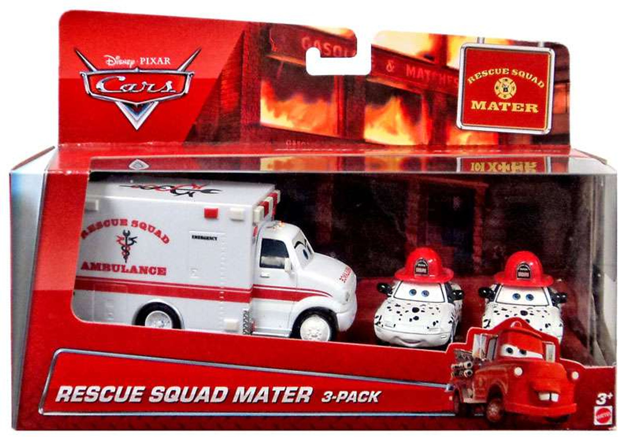 cars toon rescue squad mater toys