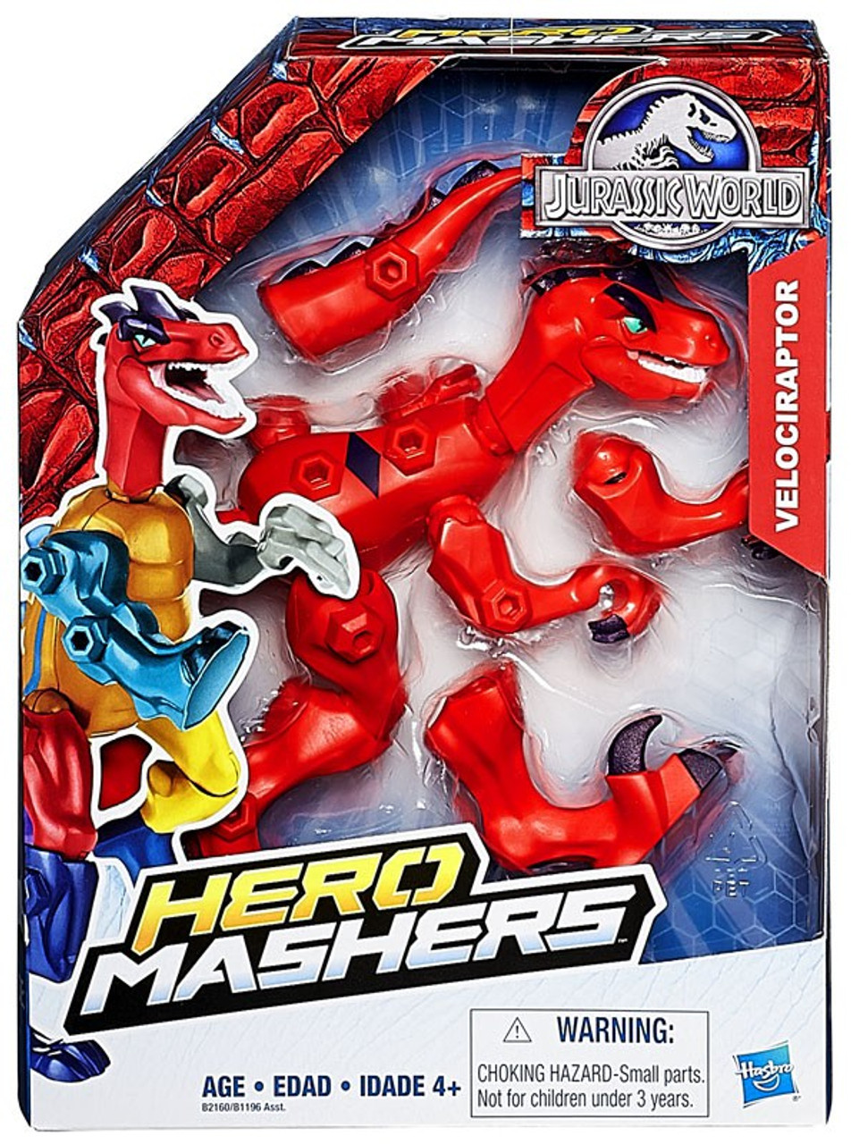 jurassic world hero mashers