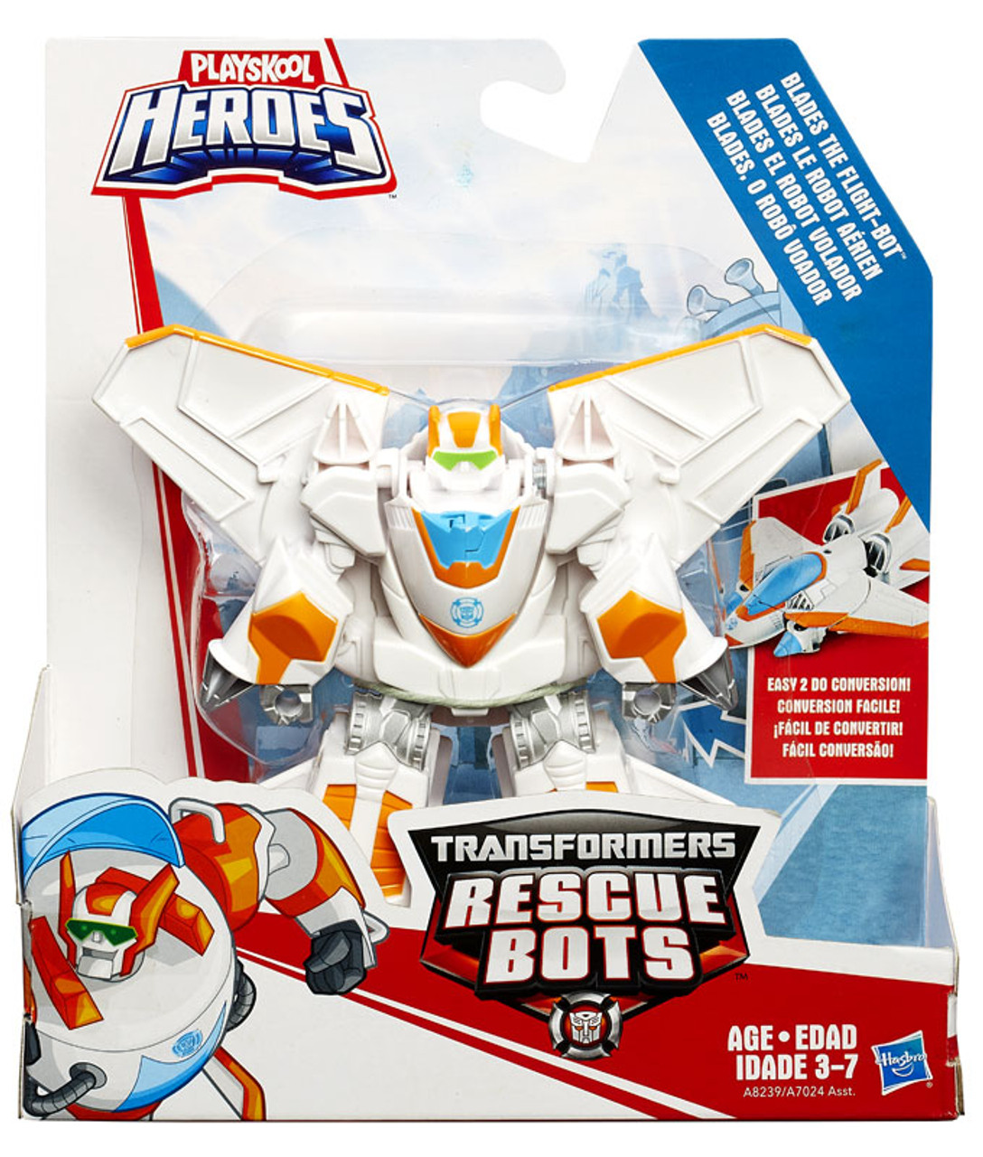 playskool heroes transformers rescue bots rescan blades the flight bot action figure