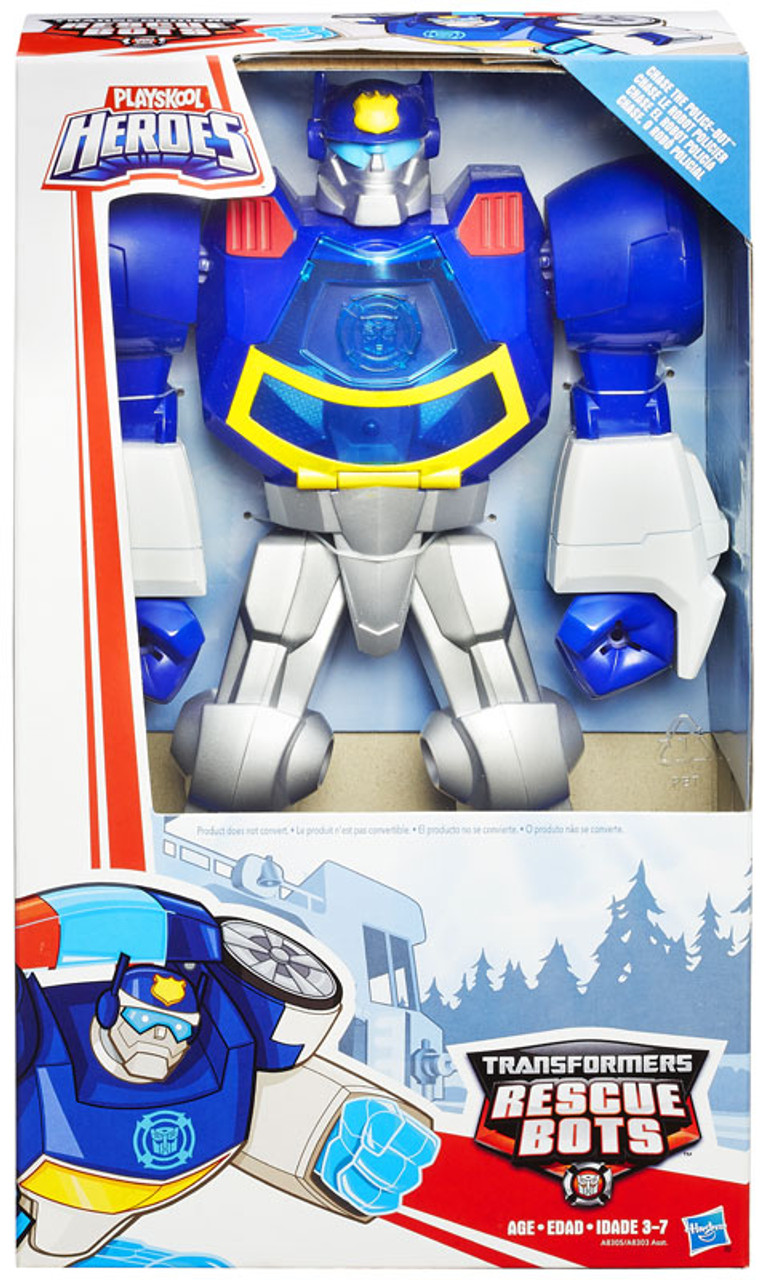 Transformers Playskool Heroes Rescue Bots Chase The Police Bot 11 Action Figure Epic Series Hasbro Toys Toywiz - swat t shirt roblox policia