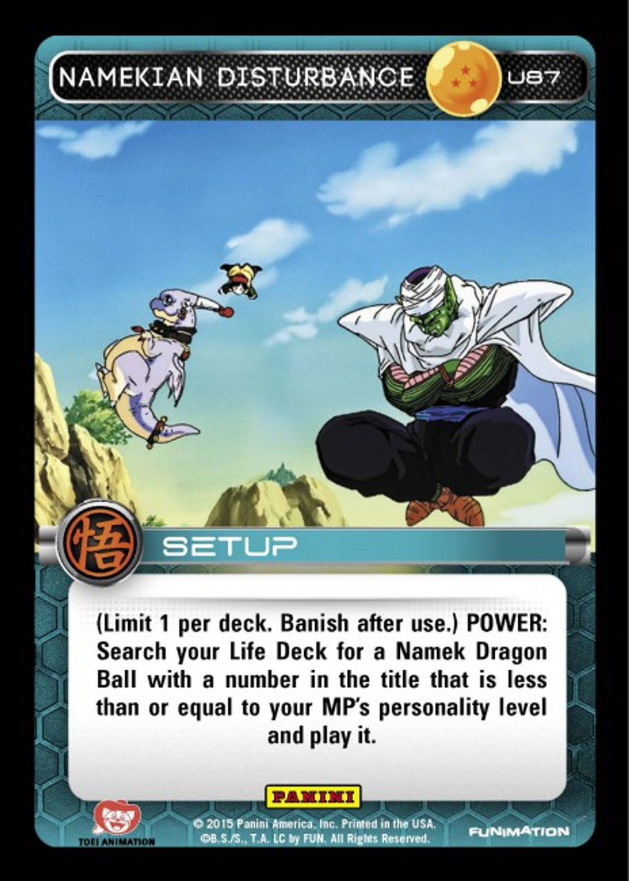 Dragon Ball Z Ccg Movie Collection Single Card Uncommon Namekian