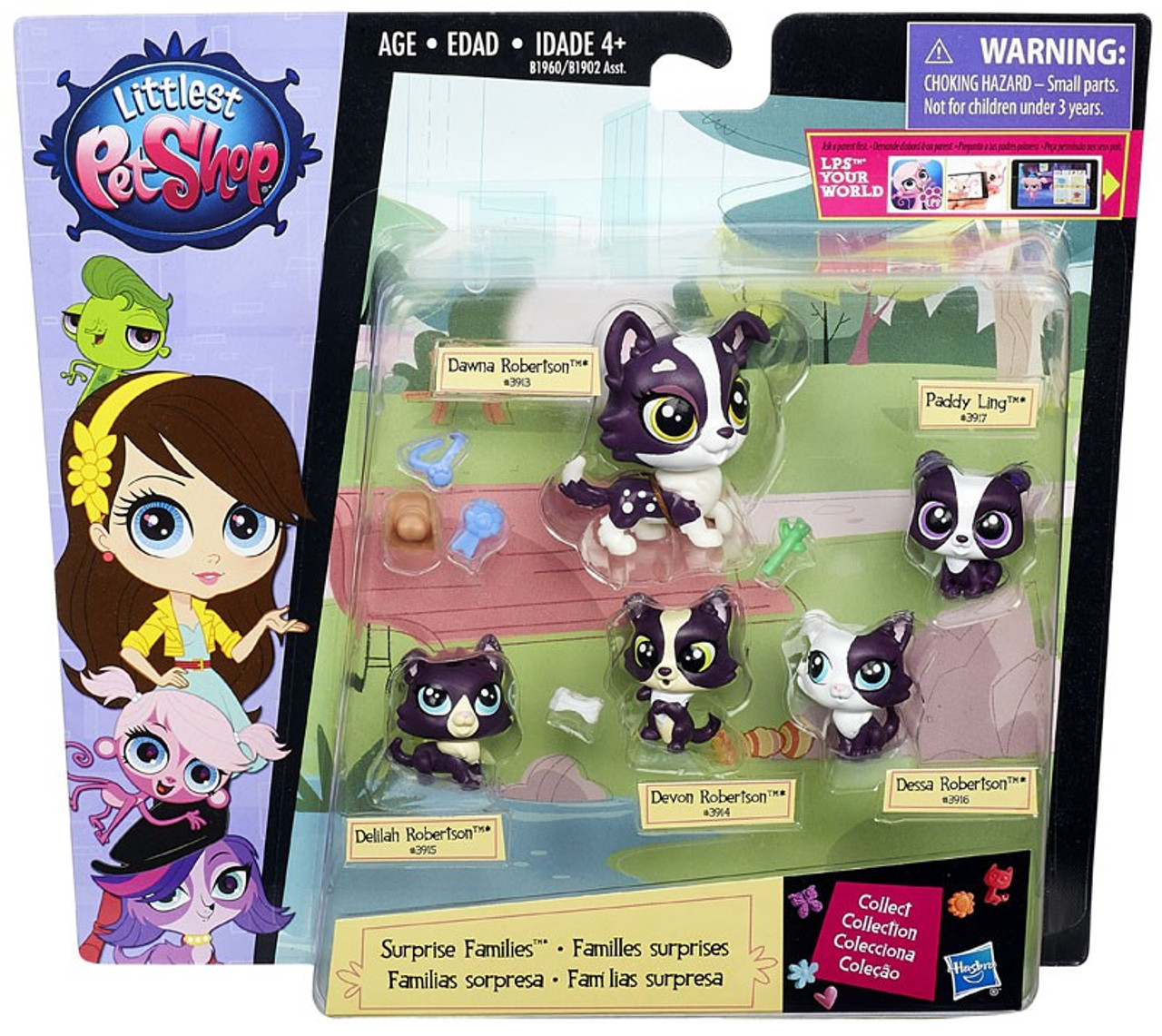 Littlest Pet Shop Surprise Families Puppies Mini Pet 5 Pack Hasbro Toys   Apidop6gn  79131.1461377513 