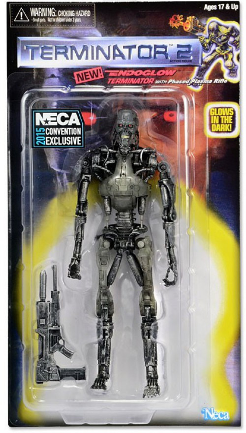 NECA Terminator 2 Retro Endoglow Endoskeleton Exclusive 7 Action