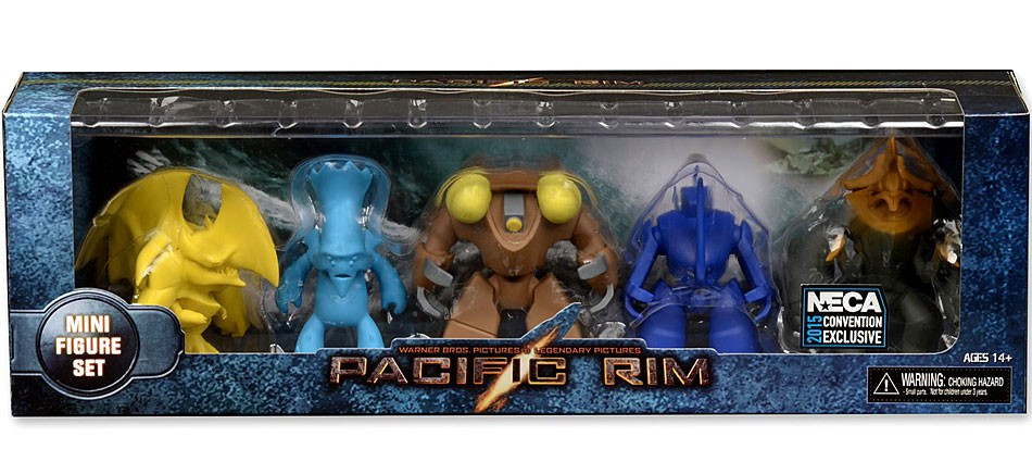 NECA Pacific Rim Replica Box Set Exclusive 3 Mini Figure 4-Pack - ToyWiz