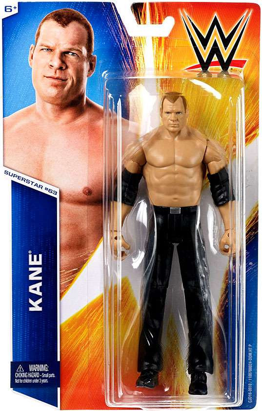 WWE Wrestling Series 55 Kane 6 Action Figure 63 Mattel Toys ToyWiz