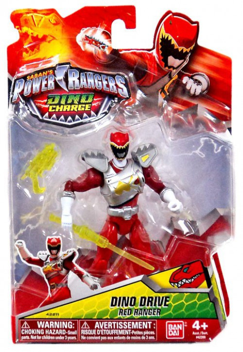 Power Rangers Dino Charge Dino Drive Red Ranger 5 Action Figure