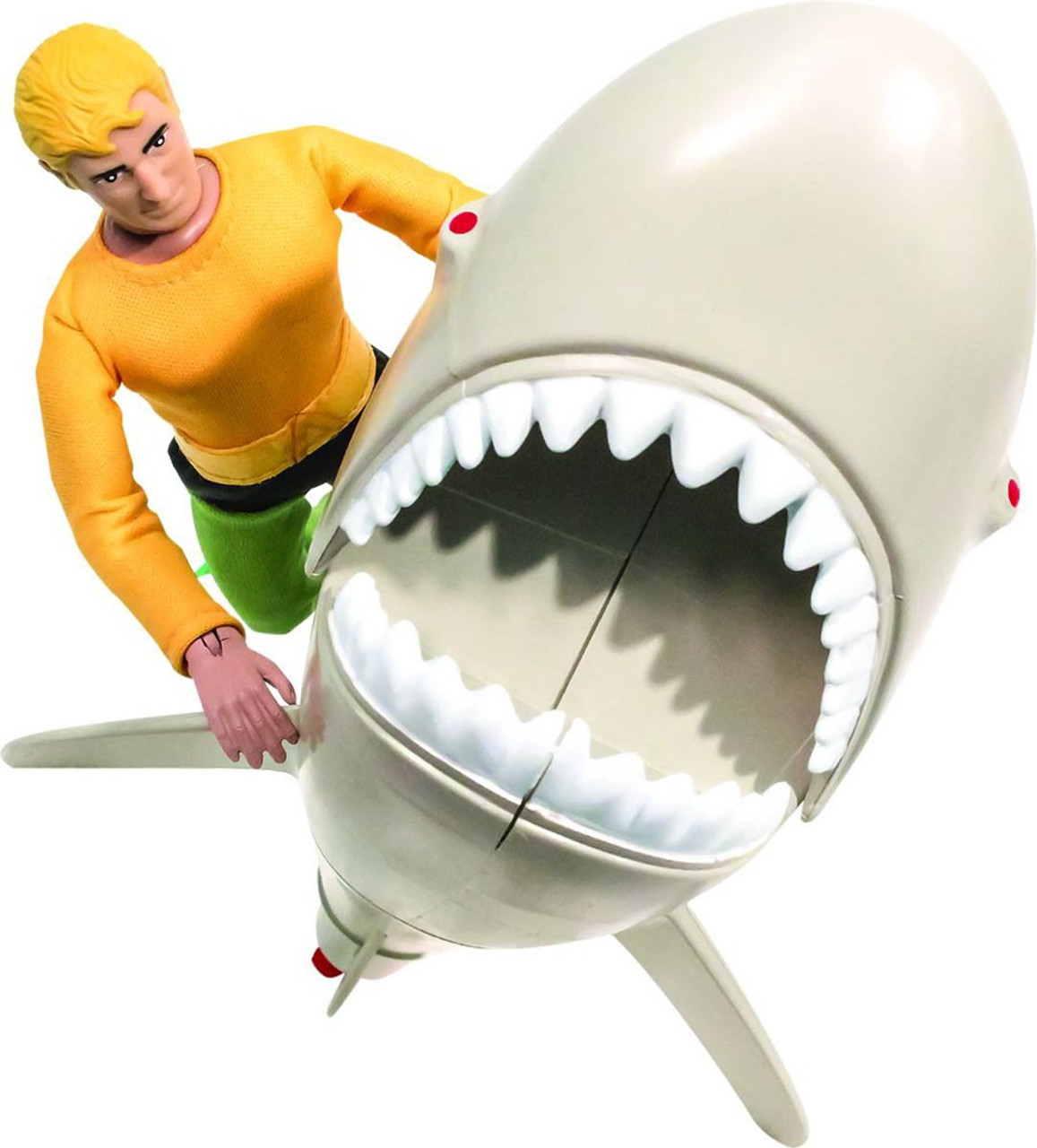 aquaman toy with shark