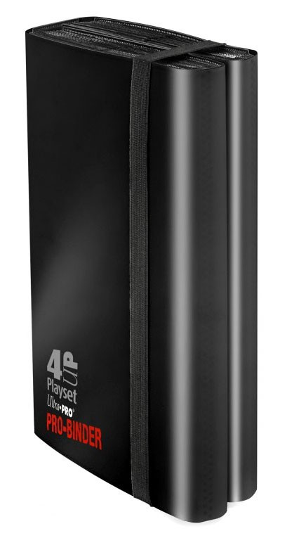ultra pro premiere playset pro-binder black album - 480 cards Vivid 12-Pocket Zippered (Black) clear archival UP BINDER PRO PREMIERE PLAYSET