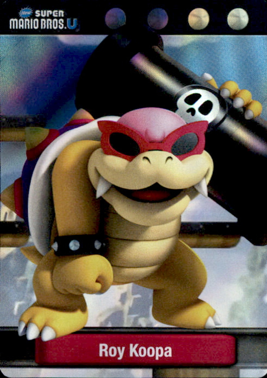 Super Mario Roy Koopa Dog Tag Trading Card 21 Enterplay Toywiz - larry koopa updated roblox