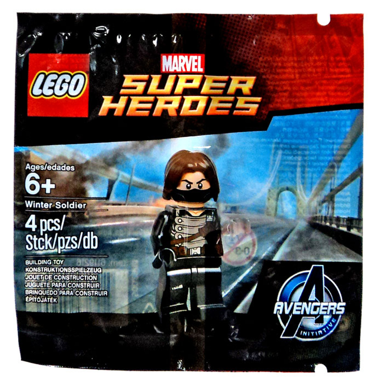 Lego Marvel Super Heroes Avengers Initiative Winter Soldier Set