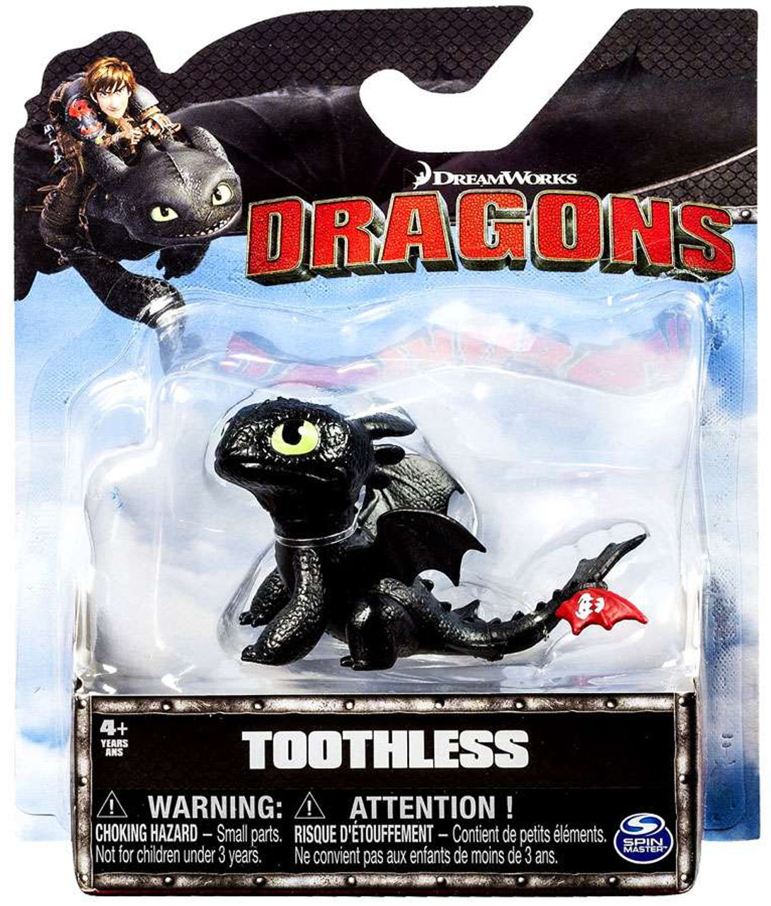 toothless mini dragon figure