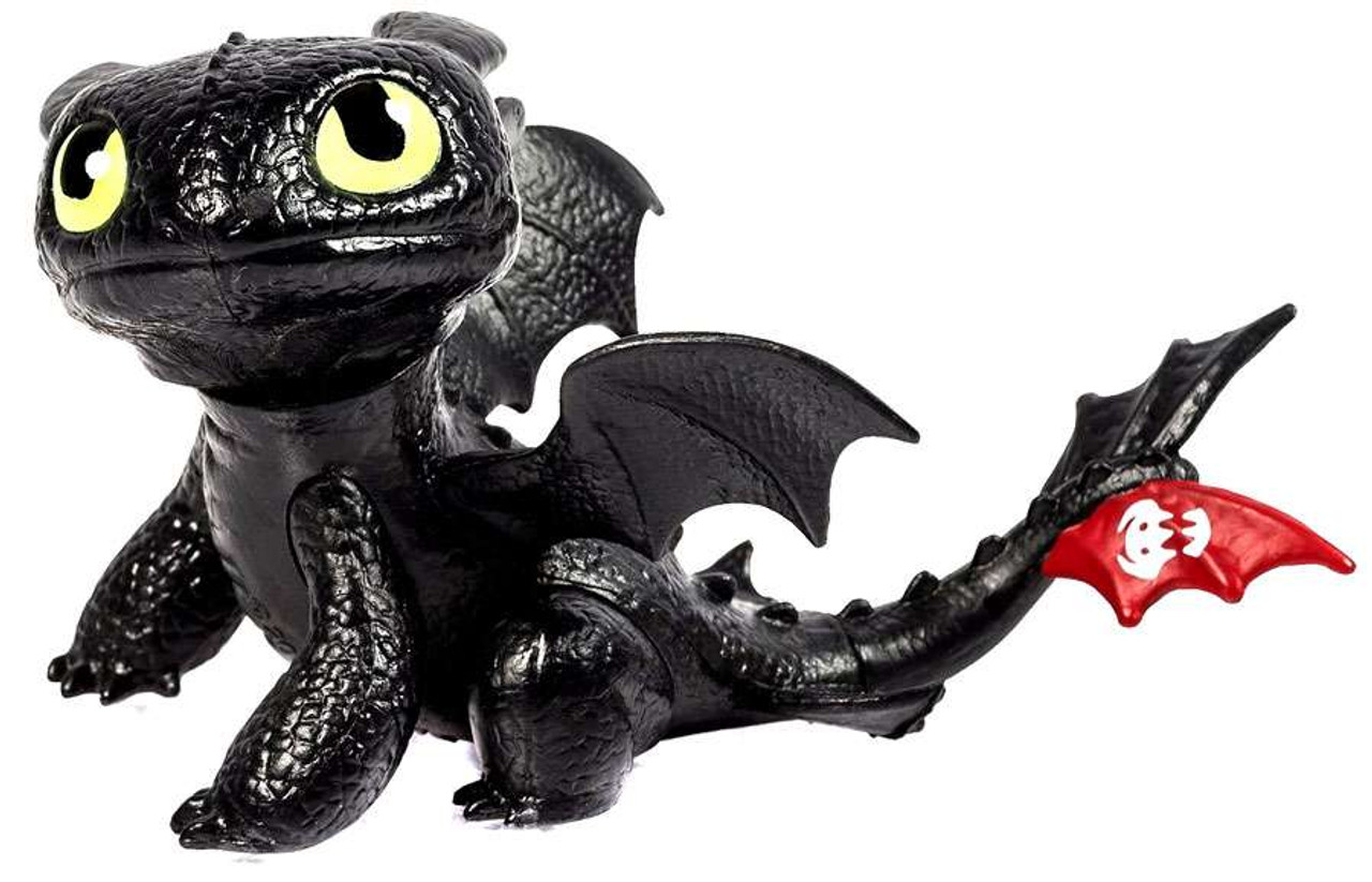 How to Train Your Dragon Dragons Toothless 3 Mini Figure Sitting Spin ...