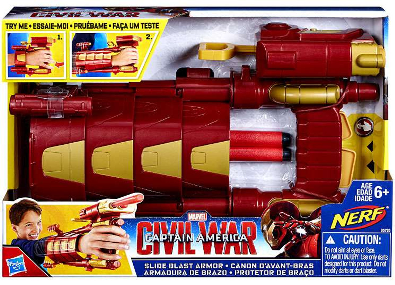 Captain America Civil War Slide Blast Armor Roleplay Toy Hasbro Toys Toywiz - all roblox american civil war items