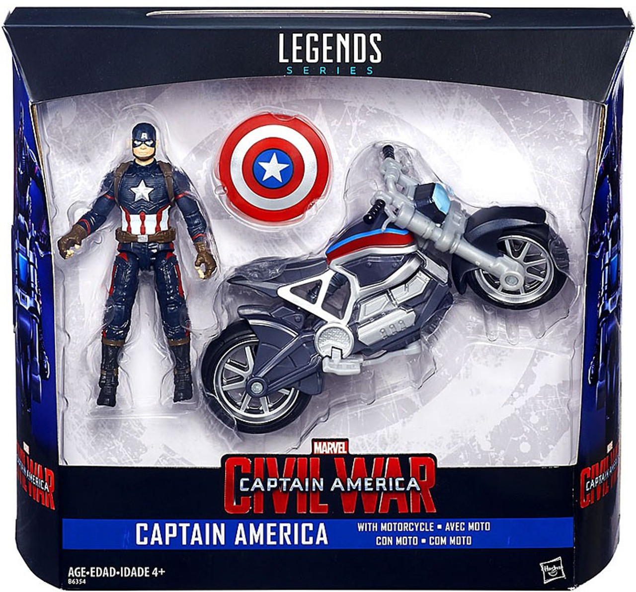 captain america motorcycle toy