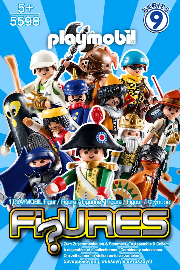 Playmobil Figures Series 9 Blue Mystery Box 48 Packs - ToyWiz