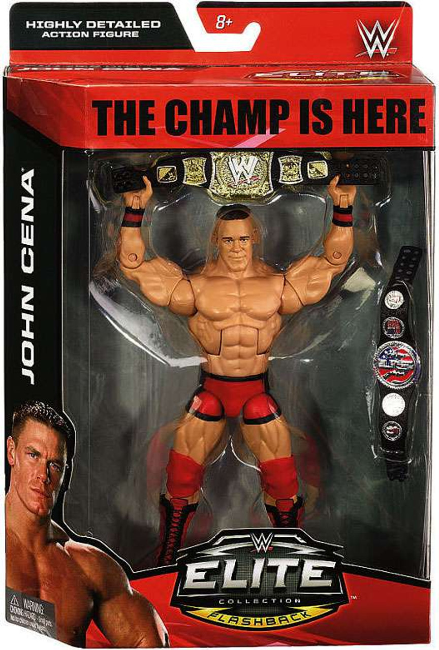 Wwe Wrestling Elite Debut John Cena Exclusive 6 Action Figure Mattel Toys Toywiz - wwe champ john cena logo on a chain roblox