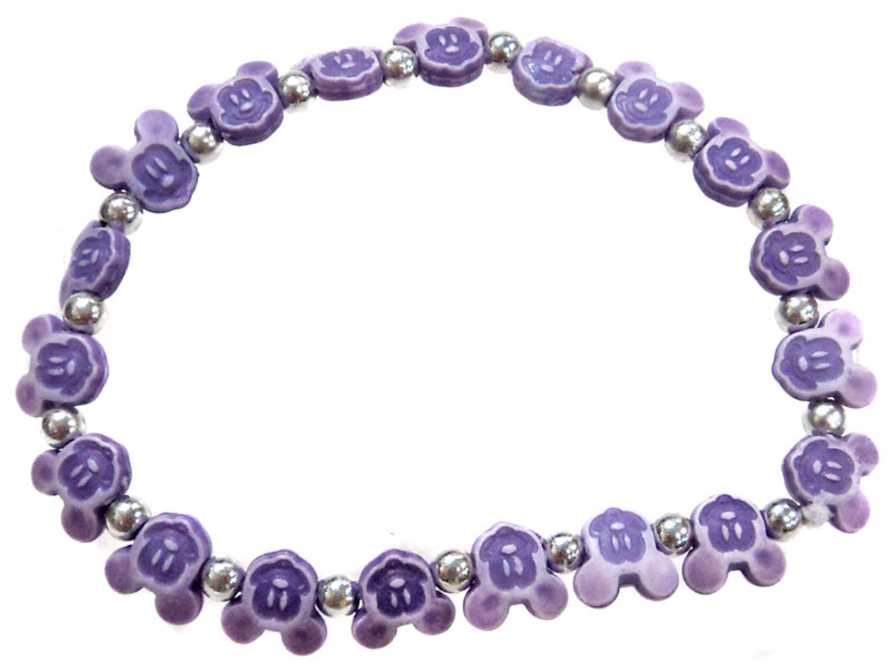 Mickey Mouse Mickey Mouse Bracelet Purple Trrtlz Toywiz - purple key necklace roblox
