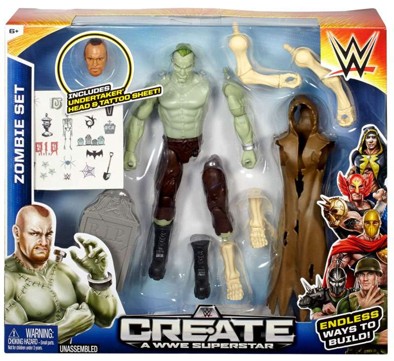 wwe zombie toys